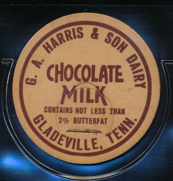 有关以下物品的详细资料: milk cap from the south, g a harris &