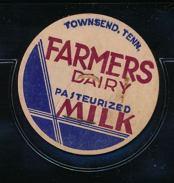 有关以下物品的详细资料: milk cap from the south, farmers dairy